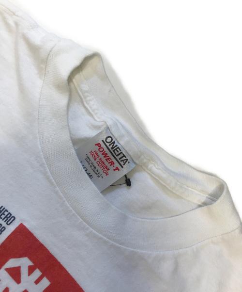 アニメーションTシャツ（アニメーションTシャツ）アニメーションTシャツ (アニメーションTシャツ) 80s 鉄人28号(テツジン28ゴウ) アニメーションTシャツ ホワイト サイズ:Lの古着・服飾アイテム