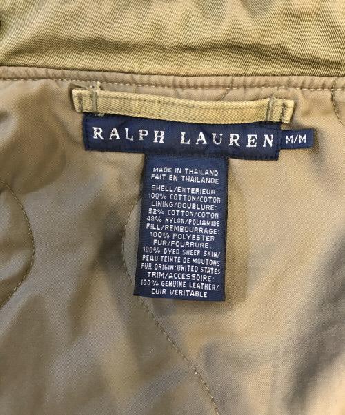 RALPH LAUREN（ラルフローレン）RALPH LAUREN (ラルフローレン) B-15Aフライトジャケット オリーブ サイズ:Mの古着・服飾アイテム