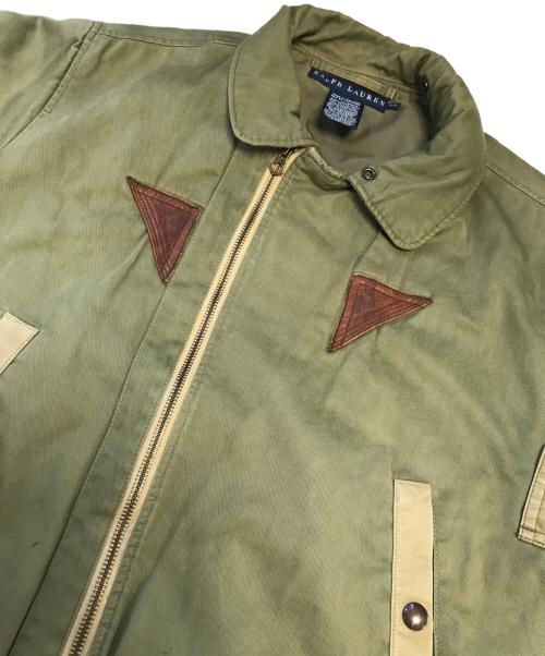 RALPH LAUREN（ラルフローレン）RALPH LAUREN (ラルフローレン) B-15Aフライトジャケット オリーブ サイズ:Mの古着・服飾アイテム
