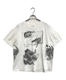 SoF Tee（ソフ ティー）の古着「マルチプリントアートTシャツ」｜ホワイト