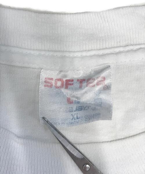 SoF Tee（ソフ ティー）SoF Tee (ソフ ティー) マルチプリントアートTシャツ ホワイト サイズ:XLの古着・服飾アイテム