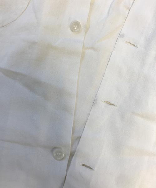 Pilgrim（ピルグリム）Pilgrim (ピルグリム) オープンカラーシャツ ホワイト サイズ:Mの古着・服飾アイテム