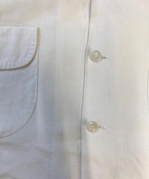Pilgrim（ピルグリム）Pilgrim (ピルグリム) オープンカラーシャツ ホワイト サイズ:Mの古着・服飾アイテム