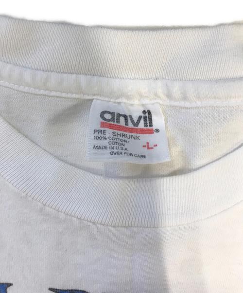 anvil（アンヴィル）anvil (アンヴィル) グラフィックプリントカットソー ホワイト サイズ:Lの古着・服飾アイテム
