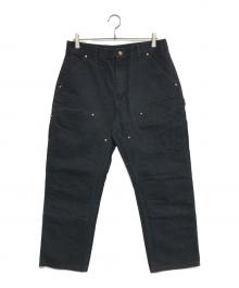 CarHartt（カーハート）の古着「ダブルニーペインターパンツ」｜ブラック