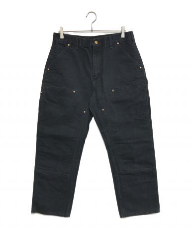Carhartt カーハート ダブルニーペインターパンツ　ブラックW34L30 中古・古着通販】CarHartt (カーハート) ダブルニーペインターパンツ