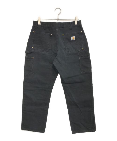 CarHartt（カーハート）CarHartt (カーハート) ダブルニーペインターパンツ ブラック サイズ:W34×L30の古着・服飾アイテム