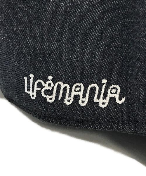 LIFEMANIA（ライフマニア）LIFEMANIA (ライフマニア) キャップ ブラック サイズ:ONE SIZEの古着・服飾アイテム