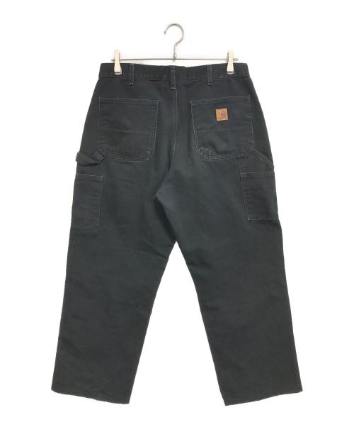 CarHartt（カーハート）CarHartt (カーハート) タックペインターパンツ ブラック サイズ:34×32の古着・服飾アイテム