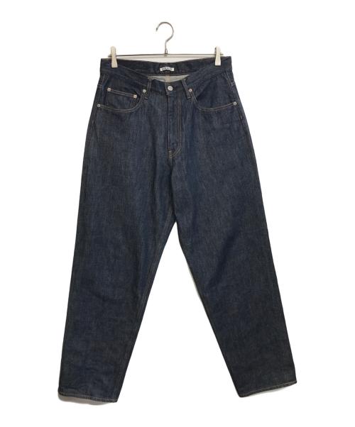 AURALEE（オーラリー）AURALEE (オーラリー) HARD TWIST DENIM WIDE PANTS インディゴ サイズ:32の古着・服飾アイテム