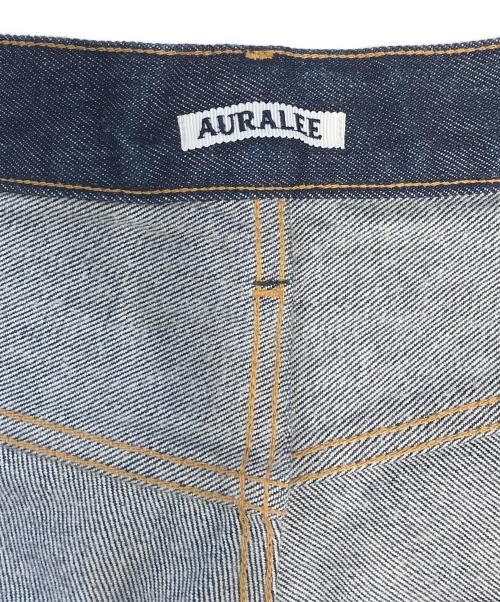 AURALEE（オーラリー）AURALEE (オーラリー) HARD TWIST DENIM WIDE PANTS インディゴ サイズ:32の古着・服飾アイテム