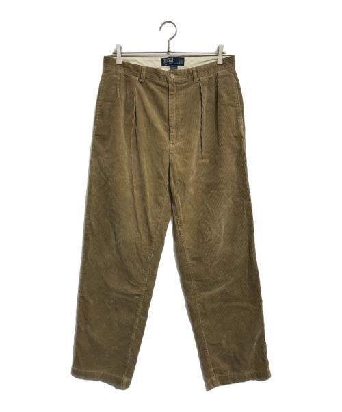POLO RALPH LAUREN（ポロ・ラルフローレン）POLO RALPH LAUREN (ポロ・ラルフローレン) 太畝コーデュロイパンツ ブラウン サイズ:33/32の古着・服飾アイテム