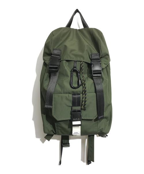 A.P.C.（アーペーセー）A.P.C. (アーペーセー) Trek リュックサック グリーン サイズ:不明の古着・服飾アイテム