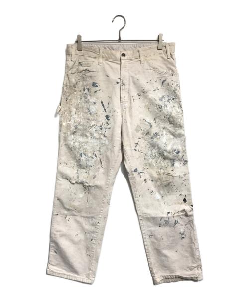 Dickies（ディッキーズ）Dickies (ディッキーズ) SHERWIN WILLIAMS (シャーウィン ウィリアムズ) ペインターパンツ ホワイト サイズ:表記なしの古着・服飾アイテム