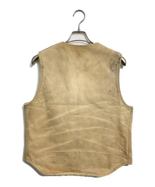 CarHartt（カーハート）CarHartt (カーハート) 裏ボアダックベスト カーキ サイズ:MEDの古着・服飾アイテム