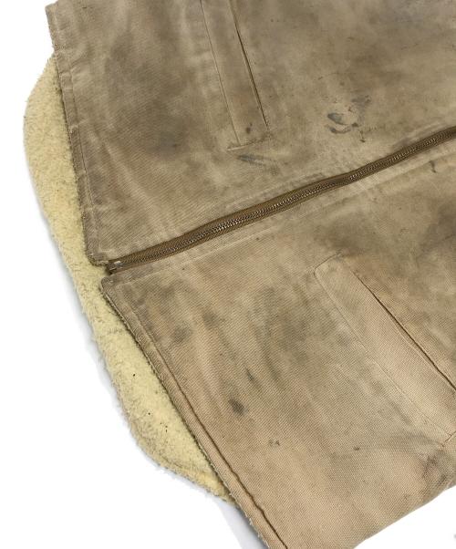 CarHartt（カーハート）CarHartt (カーハート) 裏ボアダックベスト カーキ サイズ:MEDの古着・服飾アイテム