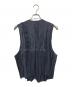 ISSEY MIYAKE MEN (イッセイミヤケメン) プリーツベスト ネイビー サイズ:L：18000円