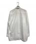 ISSEY MIYAKE MEN (イッセイミヤケメン) シワ加工バンドカラーシャツ ホワイト サイズ:L：18000円