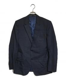 Dior Uniforme（ディオール オム ユニフォーム）の古着「2Bテーラードジャケット」｜ネイビー