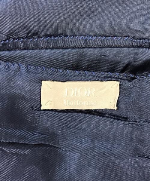 Dior Uniforme（ディオール オム ユニフォーム）Dior Uniforme (ディオール オム ユニフォーム) 2Bテーラードジャケット ネイビー サイズ:46Rの古着・服飾アイテム