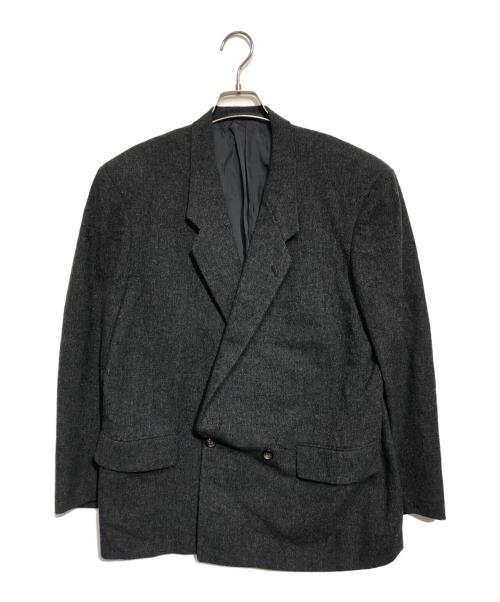 COMME des GARCONS HOMME（コムデギャルソン オム）COMME des GARCONS HOMME (コムデギャルソン オム) ダブルテーラードジャケット グレー サイズ:Sの古着・服飾アイテム