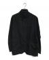 COMME des GARCONS HOMME（コムデギャルソン オム）の古着「00's ウールギャバテーラードジャケット」｜ブラック