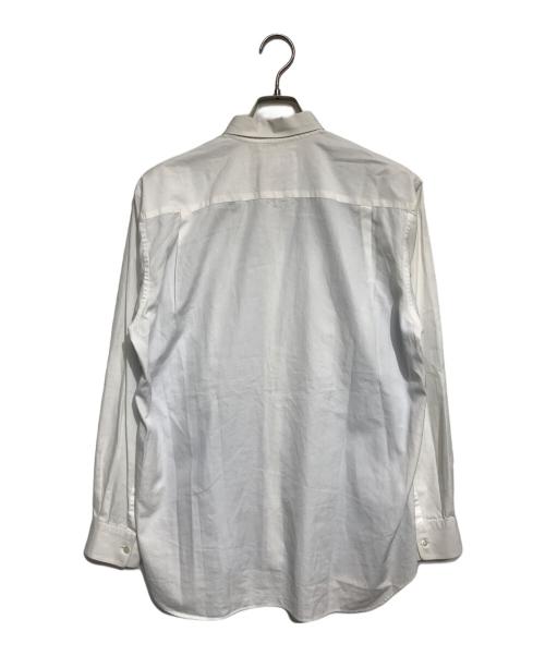 COMME des GARCONS SHIRT（コムデギャルソンシャツ）COMME des GARCONS SHIRT (コムデギャルソンシャツ) パッチワークストライプシャツ ホワイト サイズ:Mの古着・服飾アイテム