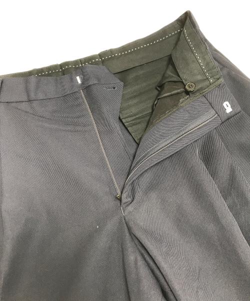 DRIES VAN NOTEN（ドリスヴァンノッテン）DRIES VAN NOTEN (ドリスヴァンノッテン) ワイドスラックス ネイビー サイズ:48の古着・服飾アイテム