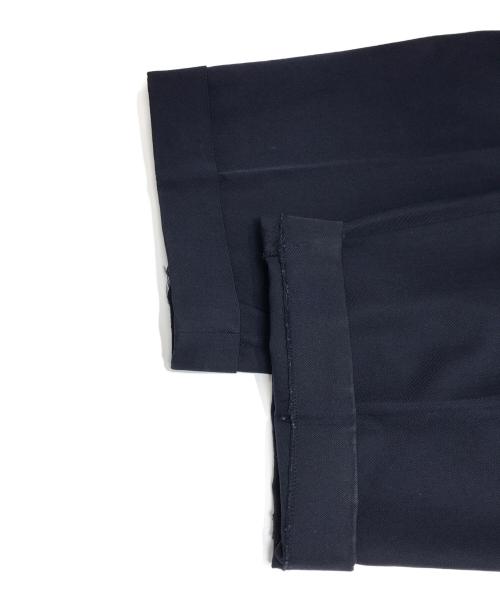 DRIES VAN NOTEN（ドリスヴァンノッテン）DRIES VAN NOTEN (ドリスヴァンノッテン) ワイドスラックス ネイビー サイズ:48の古着・服飾アイテム