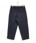DRIES VAN NOTEN (ドリスヴァンノッテン) ワイドスラックス ネイビー サイズ:48：25000円