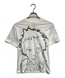 COMME des GARCONS×WORLD archive（コムデギャルソン）の古着「00's プリントTシャツ」｜ホワイト