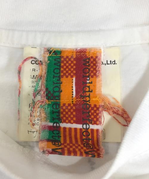 COMME des GARCONS（コムデギャルソン）COMME des GARCONS (コムデギャルソン) WORLD archive 00's プリントTシャツ ホワイト サイズ:表記なしの古着・服飾アイテム