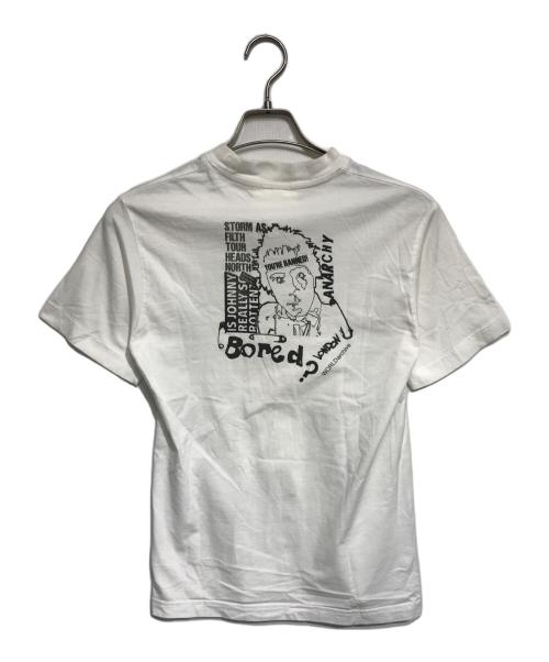 COMME des GARCONS（コムデギャルソン）COMME des GARCONS (コムデギャルソン) WORLD archive 00's プリントTシャツ ホワイト サイズ:表記なしの古着・服飾アイテム