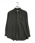 COMME des GARCONS SHIRTコムデギャルソンシャツ）の古着「コットンレーヨンシャツ」｜グレー