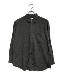 COMME des GARCONS SHIRT（コムデギャルソンシャツ）の古着「コットンレーヨンシャツ」｜グレー
