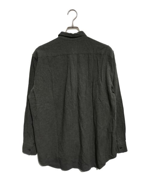COMME des GARCONS SHIRT（コムデギャルソンシャツ）COMME des GARCONS SHIRT (コムデギャルソンシャツ) コットンレーヨンシャツ グレー サイズ:Mの古着・服飾アイテム
