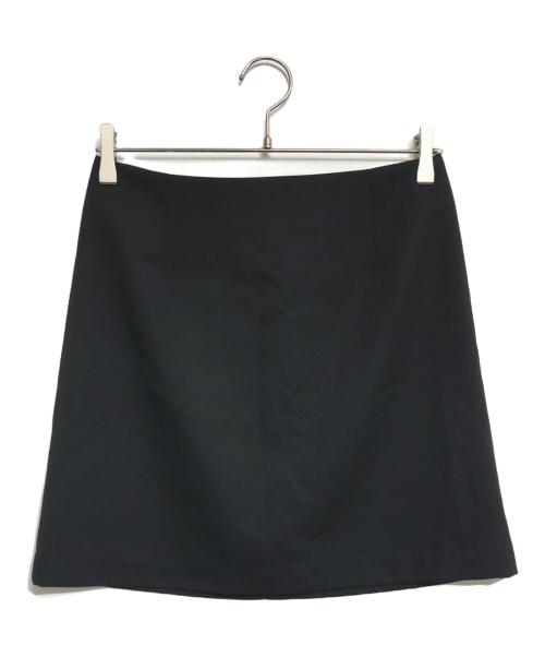 tricot COMME des GARCONS（トリココムデギャルソン）tricot COMME des GARCONS (トリココムデギャルソン) ウールギャバスカート ブラック サイズ:Mの古着・服飾アイテム