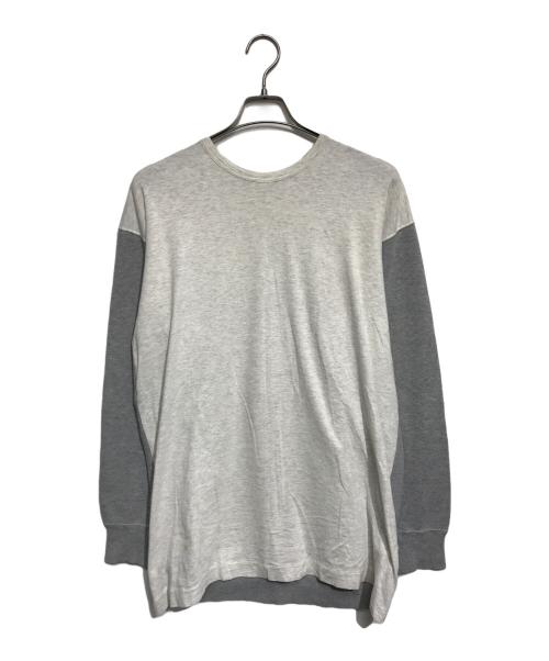COMME des GARCONS HOMME（コムデギャルソン オム）COMME des GARCONS HOMME (コムデギャルソン オム) バイカラースウェット グレー サイズ:表記なしの古着・服飾アイテム