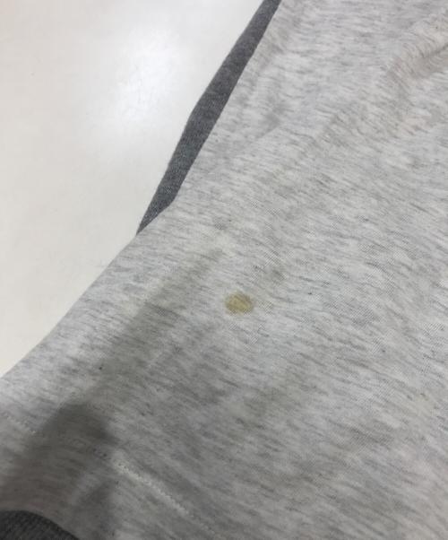 COMME des GARCONS HOMME（コムデギャルソン オム）COMME des GARCONS HOMME (コムデギャルソン オム) バイカラースウェット グレー サイズ:表記なしの古着・服飾アイテム