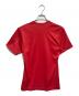 COMME des GARCONS HOMME HOMME (コムデギャルソンオムオム) 00' 袖ロゴ リバーシブルTシャツ レッド サイズ:表記なし：23000円