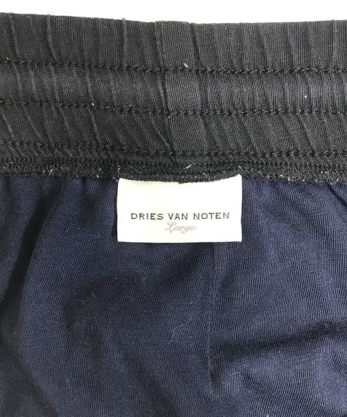 DRIES VAN NOTEN（ドリスヴァンノッテン）DRIES VAN NOTEN (ドリスヴァンノッテン) スウェットハーフパンツ ブラック サイズ:Lの古着・服飾アイテム