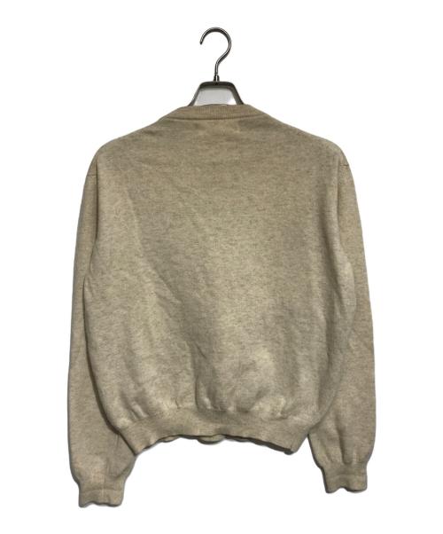 COMME des GARCONS SHIRT（コムデギャルソンシャツ）COMME des GARCONS SHIRT (コムデギャルソンシャツ) パッチワークニット ベージュ サイズ:Mの古着・服飾アイテム