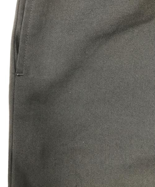 tricot COMME des GARCONS（トリココムデギャルソン）tricot COMME des GARCONS (トリココムデギャルソン) ウールギャバワイドパンツ ブラック サイズ:表記なしの古着・服飾アイテム