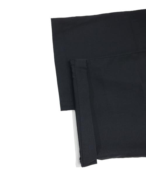 tricot COMME des GARCONS（トリココムデギャルソン）tricot COMME des GARCONS (トリココムデギャルソン) ウールギャバワイドパンツ ブラック サイズ:表記なしの古着・服飾アイテム
