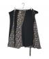 tricot COMME des GARCONS (トリココムデギャルソン) 異素材切替 花柄ラップスカート ブラック サイズ:S：15000円