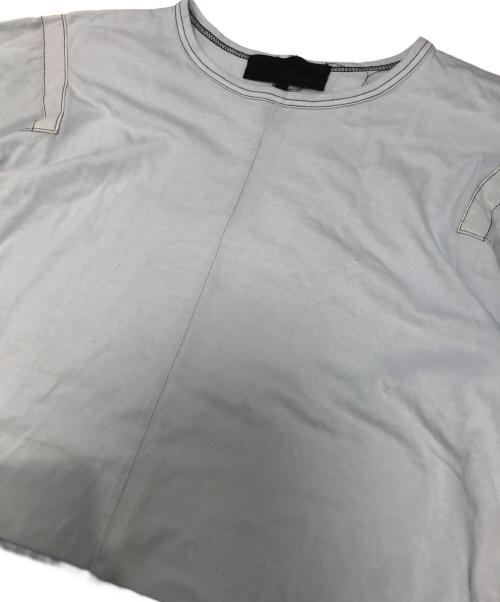 tricot COMME des GARCONS（トリココムデギャルソン）tricot COMME des GARCONS (トリココムデギャルソン) 切替装飾カットソー スカイブルー サイズ:Mの古着・服飾アイテム