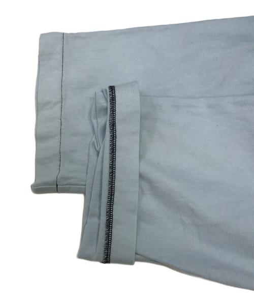 tricot COMME des GARCONS（トリココムデギャルソン）tricot COMME des GARCONS (トリココムデギャルソン) 切替装飾カットソー スカイブルー サイズ:Mの古着・服飾アイテム