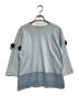 tricot COMME des GARCONS (トリココムデギャルソン) 切替装飾カットソー スカイブルー サイズ:M：12000円