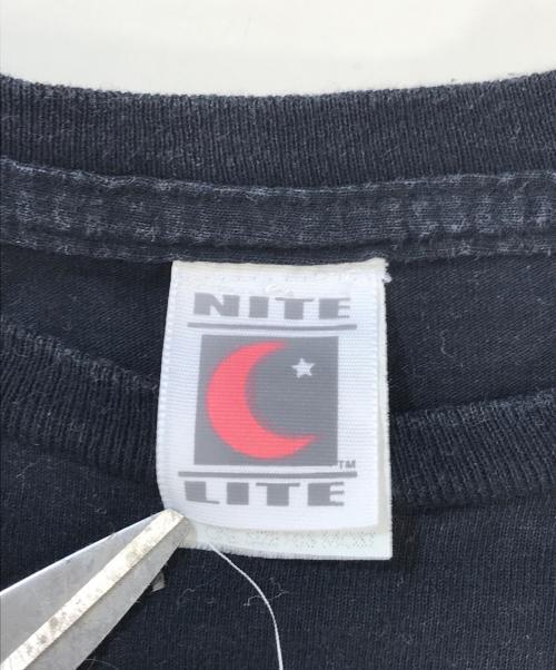NITE LITE（ナイトライト）NITE LITE (ナイトライト) ヴィンテージTシャツ ブラック サイズ:Freeの古着・服飾アイテム
