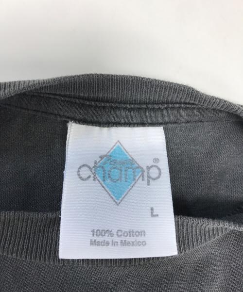 champ（チャンプ）CHAMP (チャンプ) バンドTシャツ ブルー サイズ:Lの古着・服飾アイテム